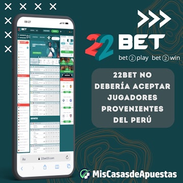 22bet no Peru