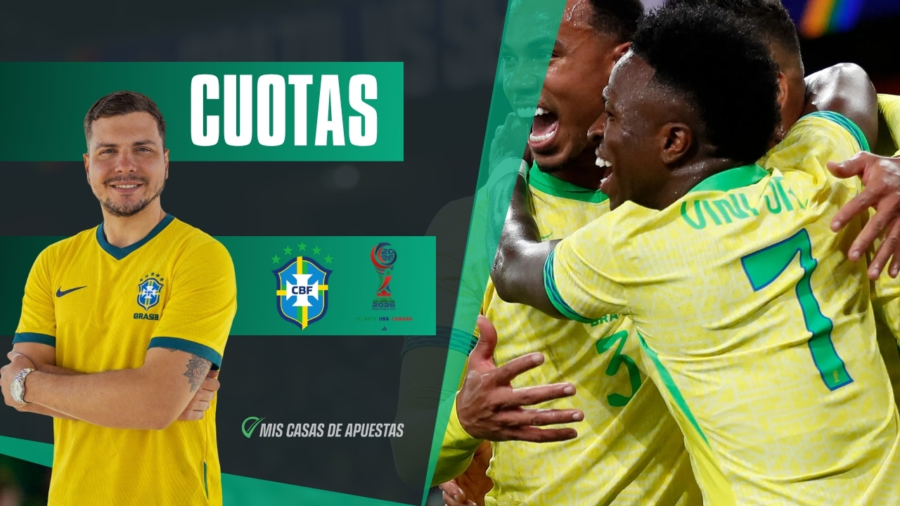 A cuanto se paga que Brasil gana el Mundial 2026