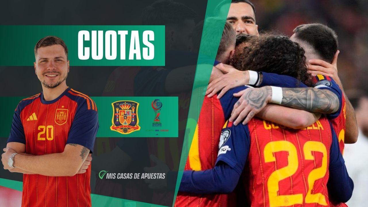 A cuanto se paga que Espana gana el Mundial 2026 1