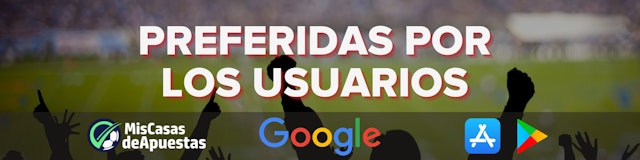 Banner Casas de apuestas preferidas por los usuarios Mexico