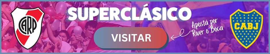 Apuestas River vs Boca push image Argentina