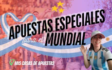 Apuestas especiales Mundial Argentina 3