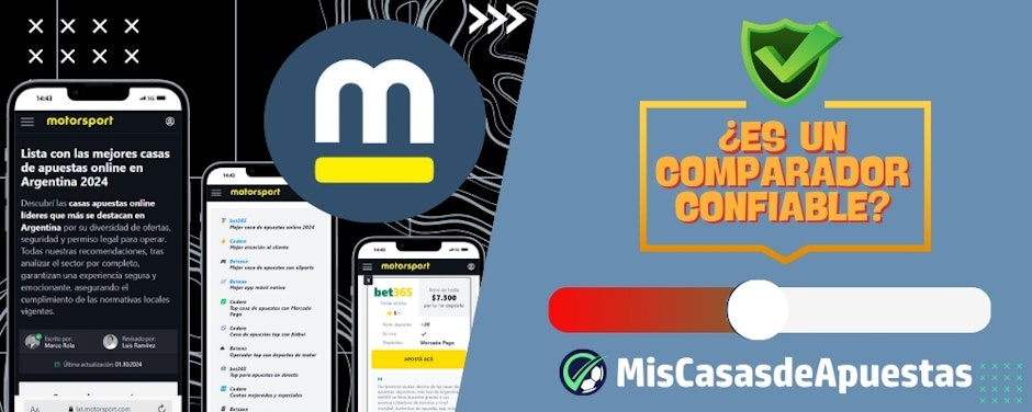 Banners Motorsport homepage Argentina