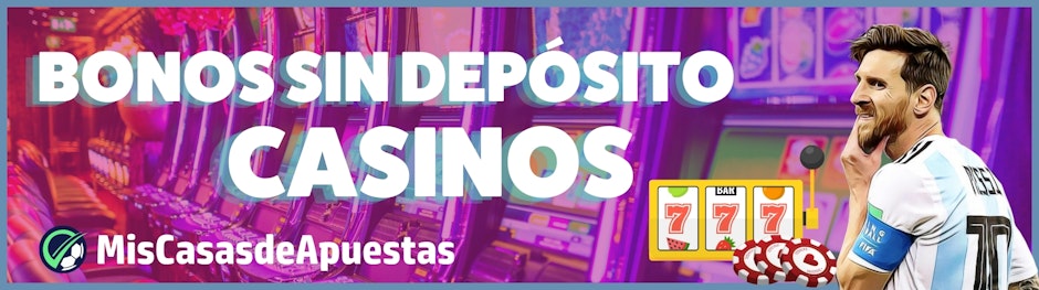 Casino bonos sin deposito banner Argentina
