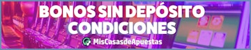 Condiciones bonos sin deposito banner Argentina