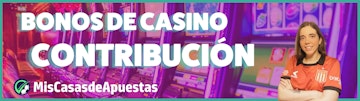 Contribucion bonos de casino banner Argentina