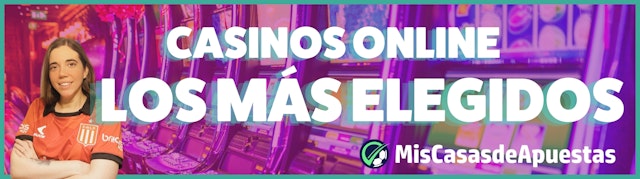 Elegidos casinos online banner Argentina