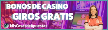 Giros de casino bonos de casino banner Argentina