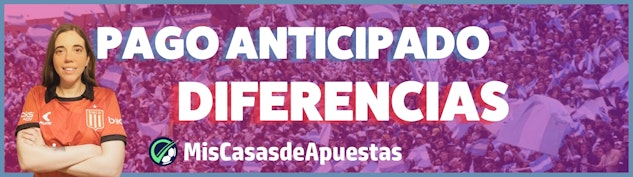 Pago anticipado diferencias banner Argentina