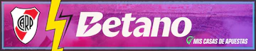 River Betano banner Argentina
