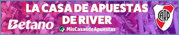 River Betano banner Argentina