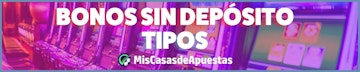 Tipos bonos sin deposito banner Argentina