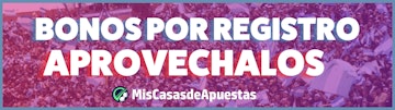Bonos por registro aprovechar banner Argentina