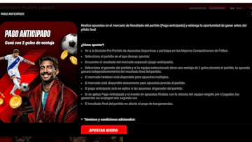 Bet Poncho 2 goles de ventaja Argentina