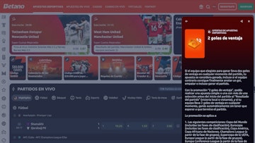 Betano 2 goles de ventaja Argentina