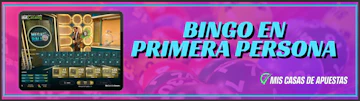 Bingo primera persona banner Argentina