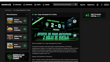 Captura de pantalla Palpitos 2 goles de ventaja