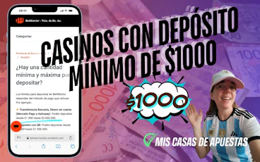 Casinos con deposito 1000 background Argentina 3
