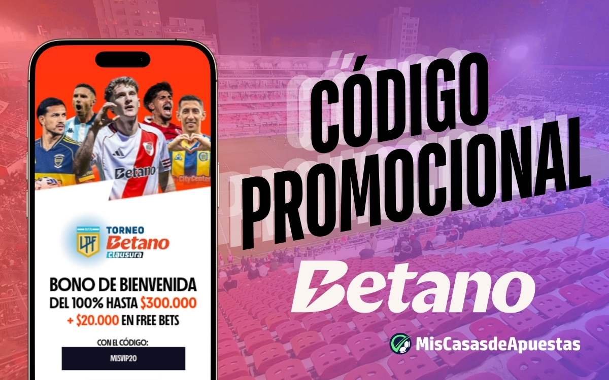 Codigo promocional Betano