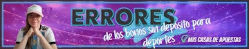 Errores sin deposito banner Argentina