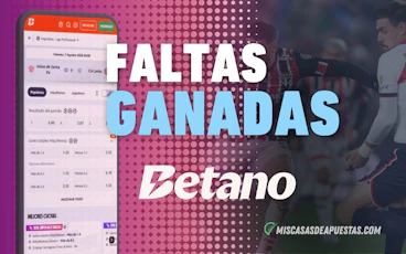 Faltas ganadas Betano background Argentina