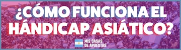Handicap funciona banner Argentina