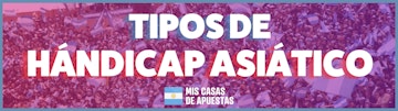 Handicap tipos banner Argentina