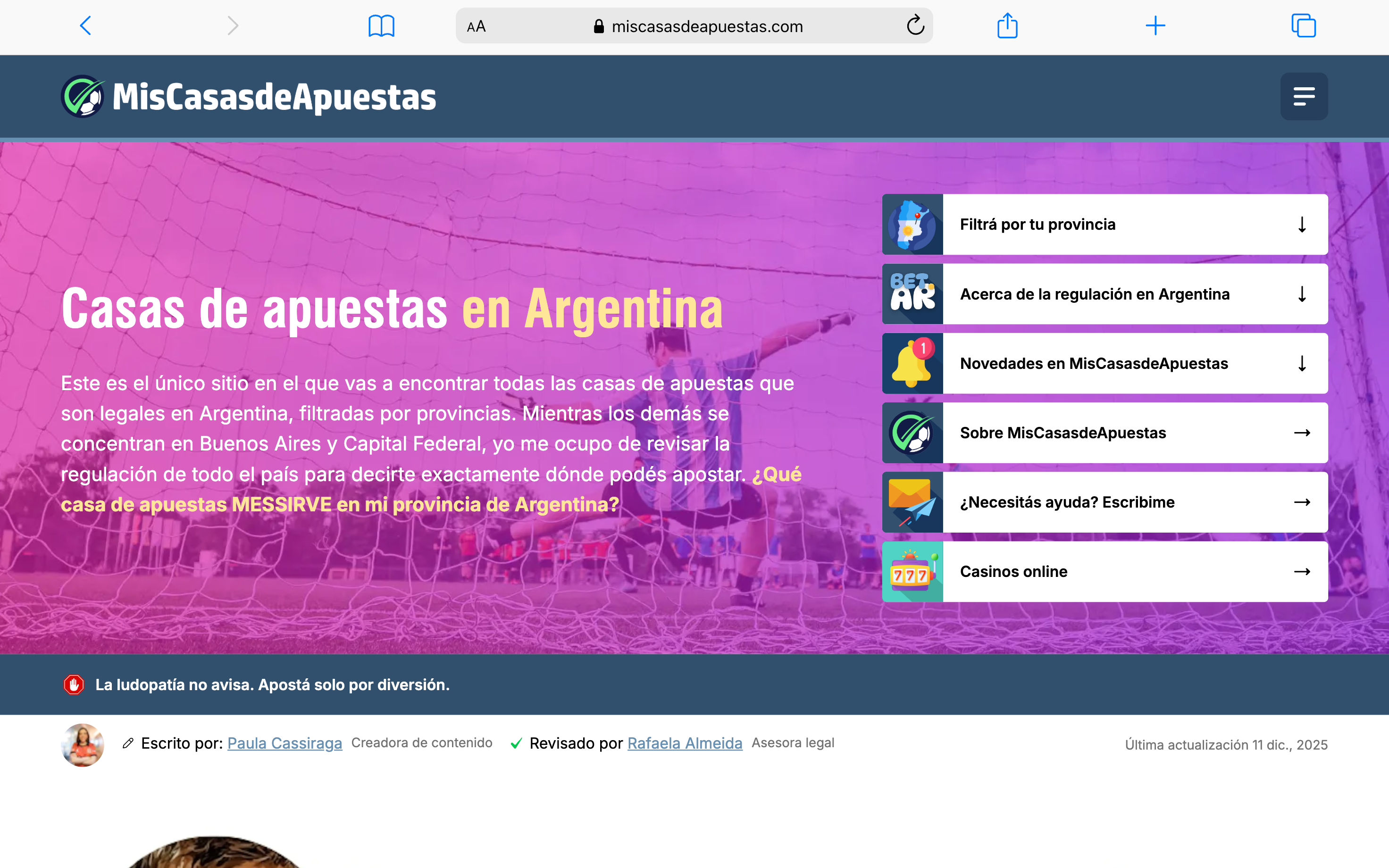 MisCasasdeApuestas Argentina