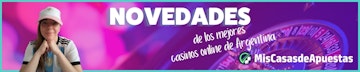 Novedades mejores casinos online banner Argentina