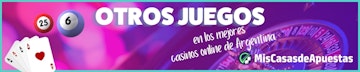 Otros juegos mejores casinos online banner Argentina