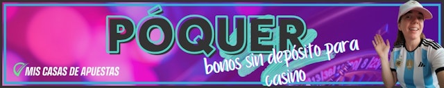 Poquer sin deposito casino banner Argentina 1