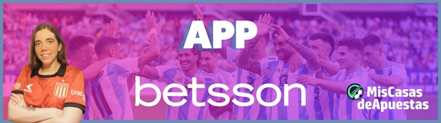 Betsson app banner Argentina