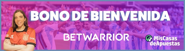 Betwarrior bono banner Argentina