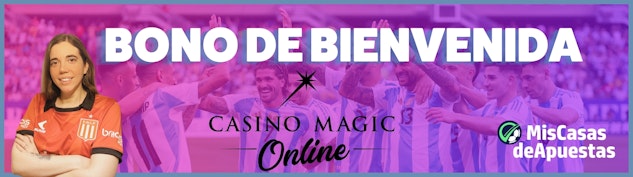 Casino Magic Online bono banner Argentina
