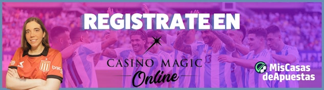 Casino Magic Online registrate banner Argentina