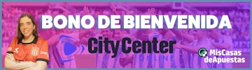 City Center Online bono de bienvenida banner Argentina