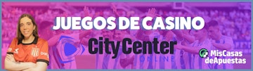 City Center Online juegos de casino banner Argentina