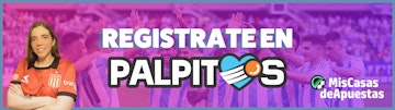 Palpitos registrarse banner Argentina