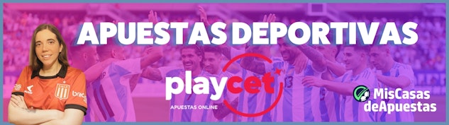 Playcet apuestas banner Argentina