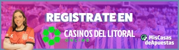 Registrate Casinos del Litoral Online banner Argentina