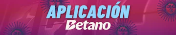 Betano app banner Argentina