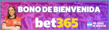 Bet365 bono de bienvenida banner Argentina
