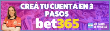 Bet365 cuenta banner Argentina
