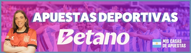 Betano apuestas banner Argentina