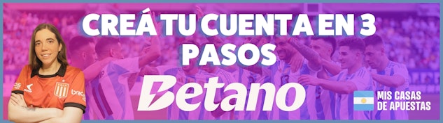 Betano cuenta banner Argentina