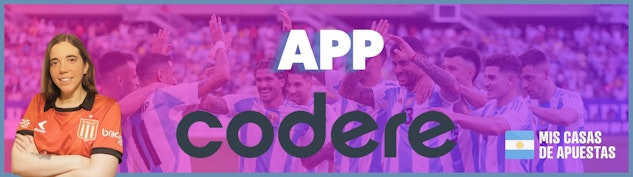 Codere app banner Argentina