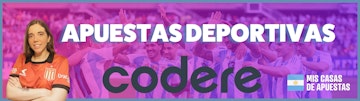 Codere apuestas banner Argentina