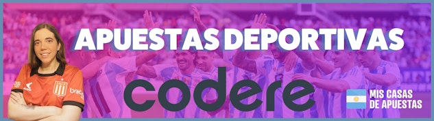 Codere apuestas banner Argentina