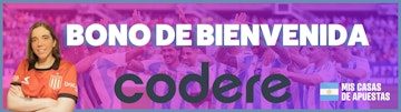 Codere bono banner Argentina