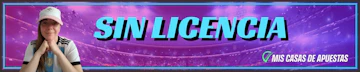 Sin licencia homepage banner Argentina